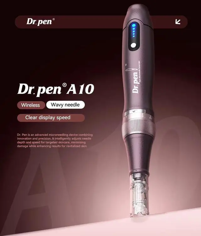 Alt view image 4 of 7 - Dr.pen A10 Electric Micro Screw Needle Waved Cartridge Skin Pen Micro Needling Therapy Systems for Face and Hair Treatment