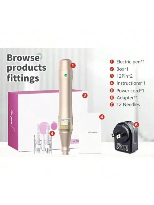 Alt view image 3 of 7 - Dr.Pen M5 Professional Kit Multi-function Wireless Derma Beauty Pen Trusty Skin Care Tool Kit 1 Set Dr.pen M5-C Wireless