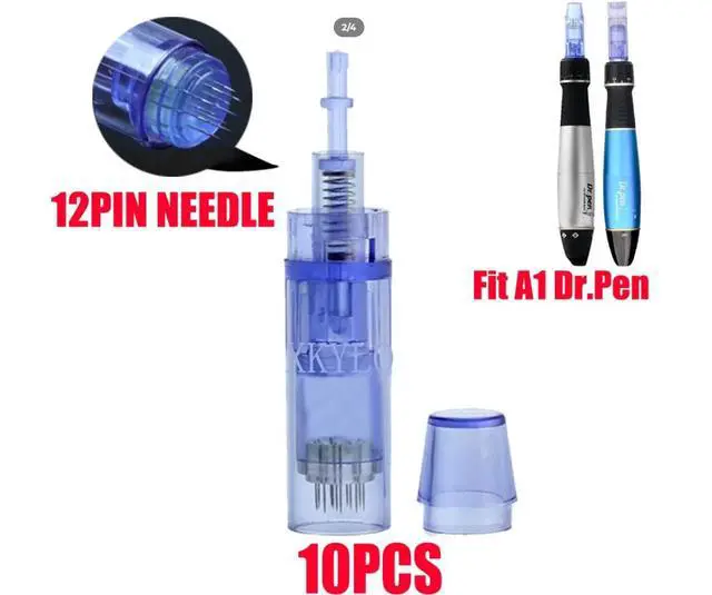 Alt view image 6 of 6 - Dr.Pen A1 Screw Needle Waved Cartridge Skin Pen Micro Needling Cartridges 10pcs 36pin
