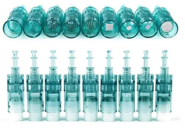 Alt view image 6 of 7 - Dr.Pen A6S Cartridges Micro Screw Needle Waved Cartridge Skin Pen Micro Needling 10pcs 5D Nano