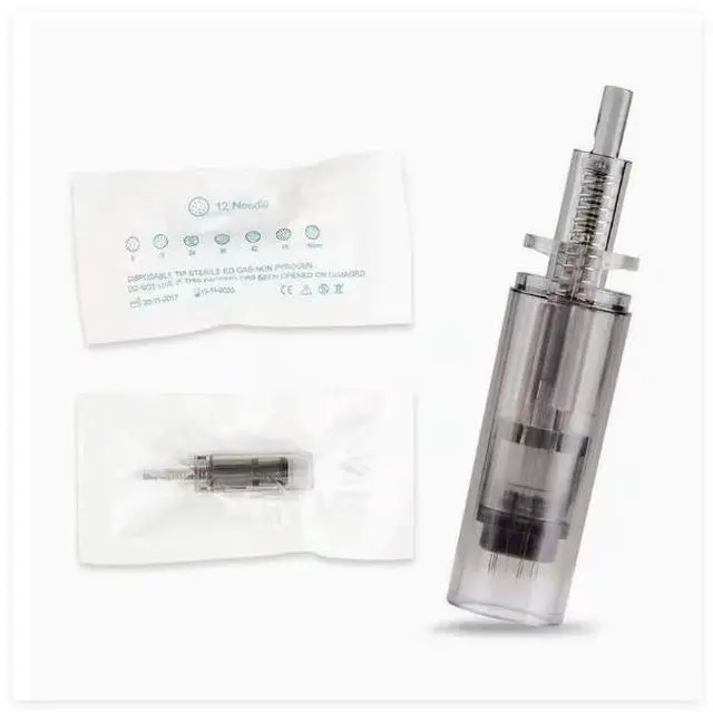 Alt view image 6 of 6 - Dr.Pen A7 Microneedling Pen Cartridges Screw Needle Waved Cartridge Skin Pen Micro Needling 10pcs 3D Nano