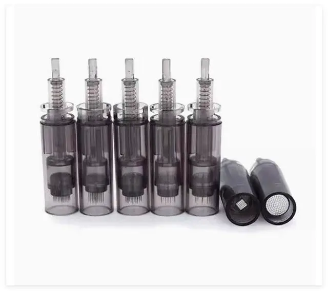 Alt view image 5 of 6 - Dr.Pen A7 Microneedling Pen Cartridges Screw Needle Waved Cartridge Skin Pen Micro Needling 10pcs 3D Nano