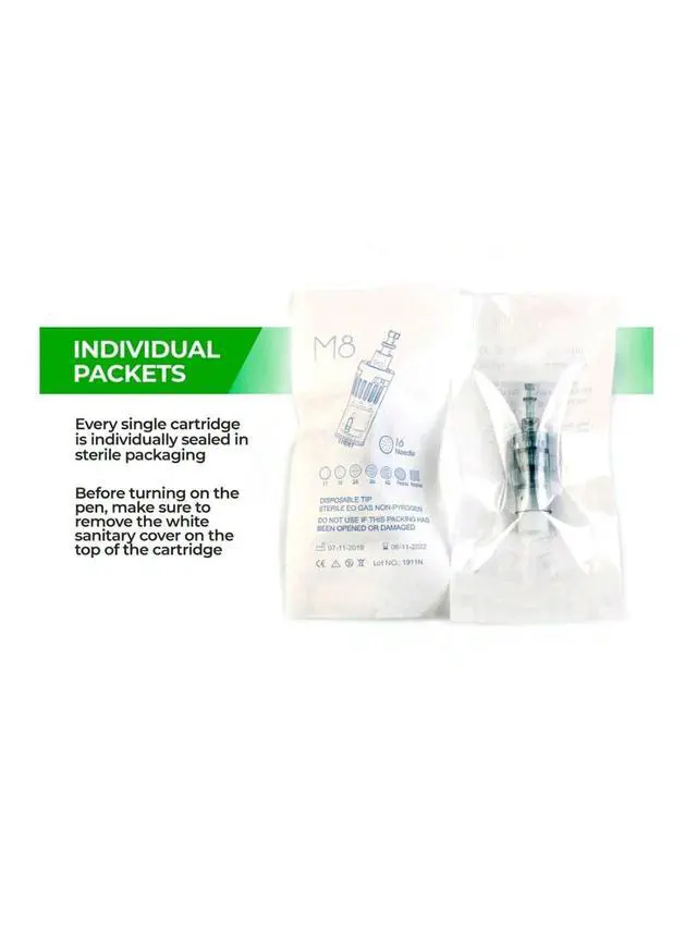 Alt view image 6 of 7 - Dr.Pen M8 M7S Screw Needle Waved Cartridge Skin Pen Micro Needling Cartridges 10pcs 36pin