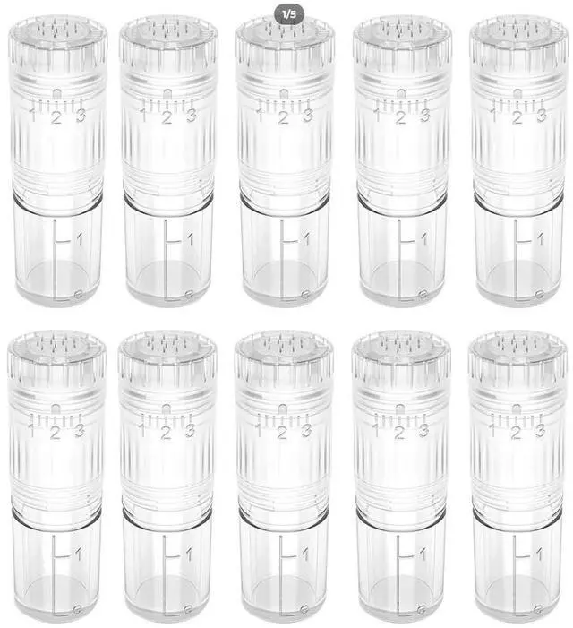 Main image of Hydra Pen H3/H5 Cartridges Tips Replacement Heads Screw Needle Cartridge Skin Pen Micro Needling Cartridges 10pcs Sqaure Nano