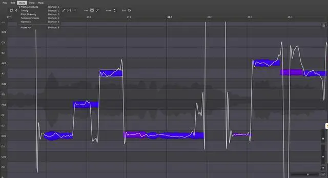 Alt view image 2 of 4 - Vovious Intelligent voice correction, accurate pitch editing, adjustment, vibrato modulation, post mixing effects plugin Mac