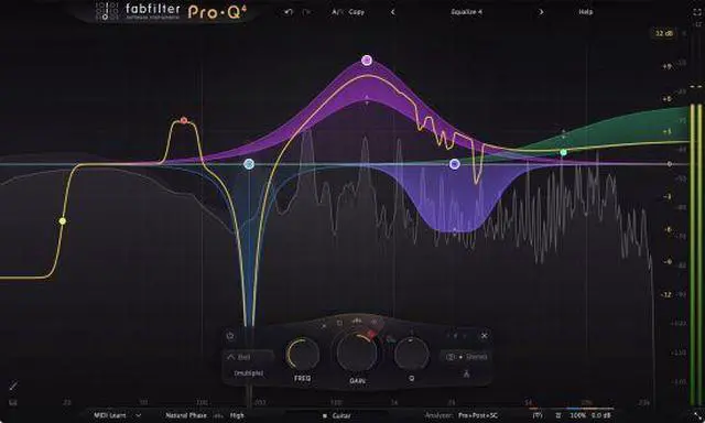 Alt view image 5 of 5 - FabFilter-Pro-Q4 v4 Powerful EQ equalizer mixing for Win/Mac Mac