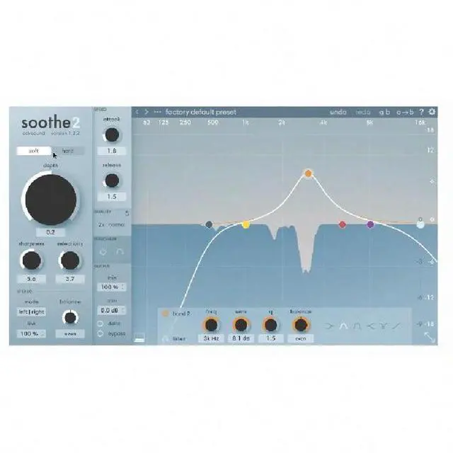 Alt view image 2 of 3 - Oeksound Soothe2 Intelligent multi-frequency dynamic intelligent dynamic resonance suppressor removes burr sensation eliminates sibilance saliva