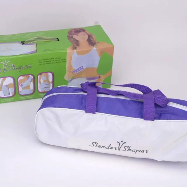 Alt view image 3 of 6 - Slender vshaper Electric Massage Belt Fat Burning Oscillate Slimming Belt Vibration Belt slender shaper Waist With Vibrating Motor Massage Leg