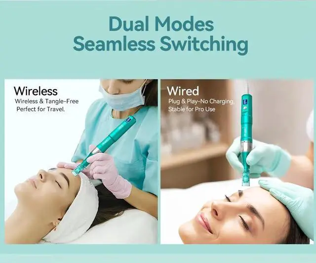 Alt view image 4 of 5 - Dr.pen A6S Skin Rejuvenation Microneedle Machine Microneedling Derma Pen 10pcs 11pin