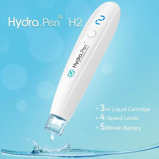 Alt view image 2 of 7 - Hydra Pen H2 Microneedling Pen Automatic Applicator Skin Care Microneedling Derma Pen