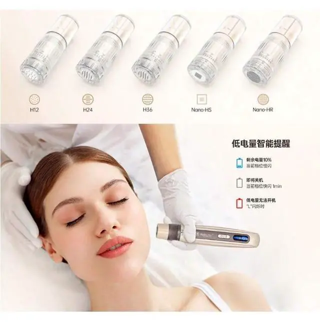 Alt view image 5 of 7 - Hydra Pen H5 EMS Infusion Carrier Serum Beauty Device with Double Functions of EMS and MTS Automatic Application