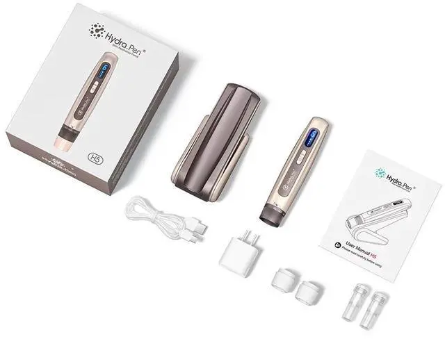 Alt view image 3 of 7 - Hydra Pen H5 EMS Infusion Carrier Serum Beauty Device with Double Functions of EMS and MTS Automatic Application
