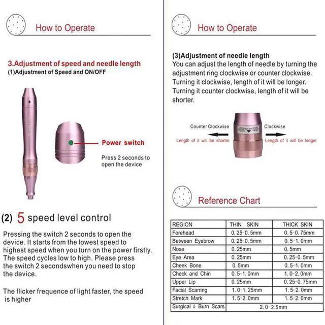 Alt view image 4 of 6 - Dr.pen M7 Microneedling Pen Skin Rejuvenation Pen Adjustable Speed Pink Electrical Beauty Equipment Skin Care Wrinkles Treatment