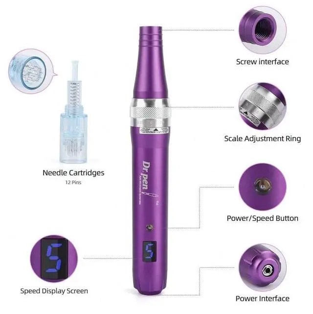 Alt view image 3 of 7 - Dr.pen X5 Derma Microneedling Tool Mesotherapy Personal Skin care Product with Good Anti Aging Effect Pen
