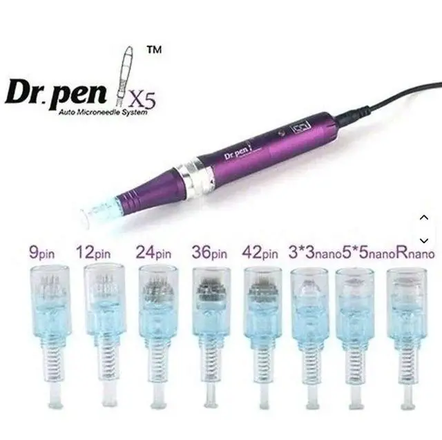 Alt view image 4 of 6 - Dr.pen X5 Derma Microneedling Tool Mesotherapy Personal Skin care Product with Good Anti Aging Effect Pen 10pcs 12pin