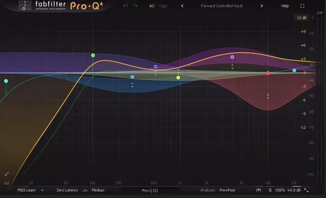 Main image of FabFilter-Pro-Q4 v4 Powerful EQ equalizer mixing for Win/Mac