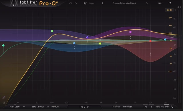 Main image of FabFilter-Pro-Q4 v4 Powerful EQ equalizer mixing for Win/Mac Mac