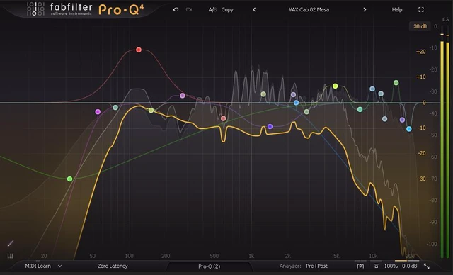 Alt view image 4 of 5 - FabFilter-Pro-Q4 v4 Powerful EQ equalizer mixing for Win/Mac Mac