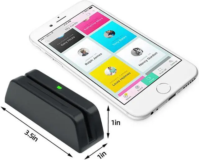 Alt view image 3 of 5 - MSR123 USB Magentic stripe Swipe card reader track 3 POS reader