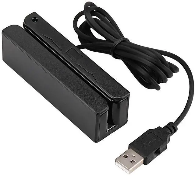 Main image of Deftun MSR90 USB Swipe Magnetic Credit Card Reader 3 Tracks Mini Smart Card Reader MSR605 MSR606