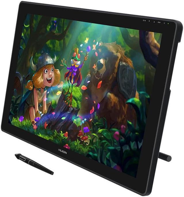 Huion Kamvas RDS-220 2.5K QHD Pen Display, 21.5 Inch Graphic Drawing Tablet  with 145% sRGB, Tilt Function Battery-free Stylus PW517 with 8192 Levels