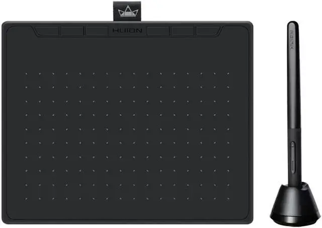 Alt view image 3 of 7 - Huion INSPIROY RTS-300 6.3 x 3.9 Inch Drawing Tablet Digital Graphic with Battery-free Stylus, 8192 Levels Pen Pressure, >300PPS Report Rate, 5080 LPI Pen Resolution, 6 Press Keys, Black