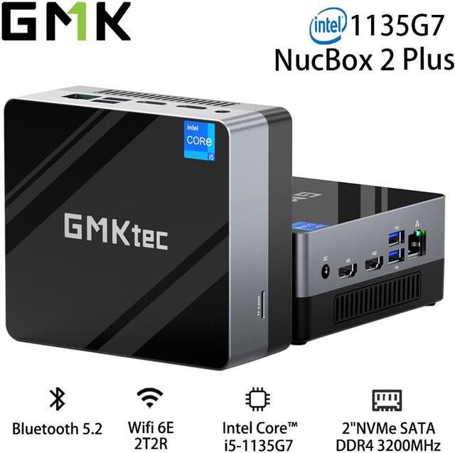 GMKtec KB2 PLUS Mini PCIntel Nuc i5-1135G7 4-Core(up to 4.2GHz) 16GB RAM  512GB NVME SSD Mini Computers Windows 11 Pro USB 3.2