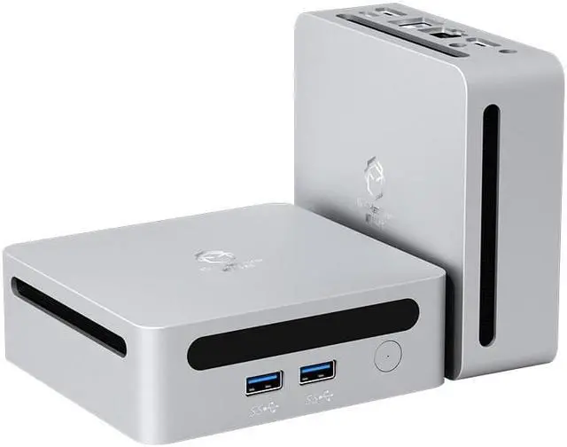 Alt view image 2 of 7 - Mini PC Ren5000 5700U AMD Ryzen7 5700U CPU Support Windows 10/11 DDR4 1900MHz AMD WiFi6 NUC Max 32GB RAM