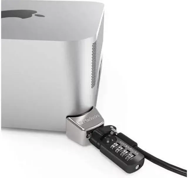 Main image of Compulocks Mac Studio Ledge Lock Adapter with Combination Cable Lock - OEM