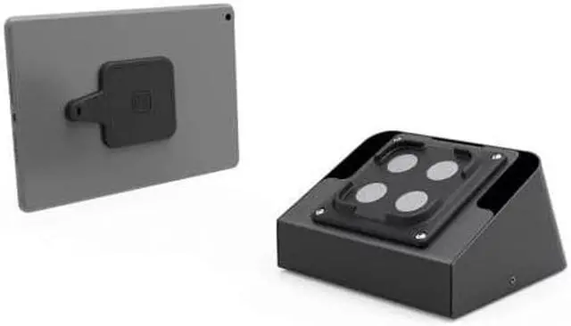 Alt view image 3 of 5 - Compulocks Universal Tablet Magnetic AV Conference Room Capsule Black