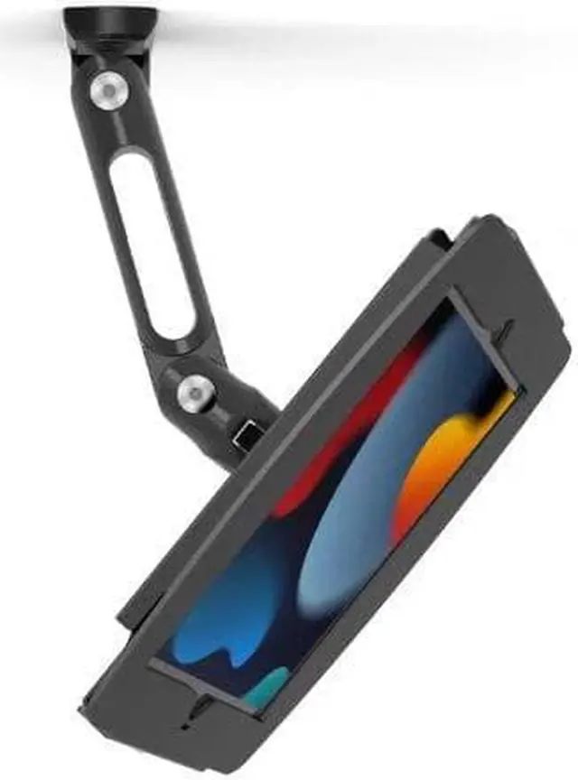 Alt view image 3 of 3 - Compulocks iPad 10.2" Space Enclosure Swing Wall Mount Black
