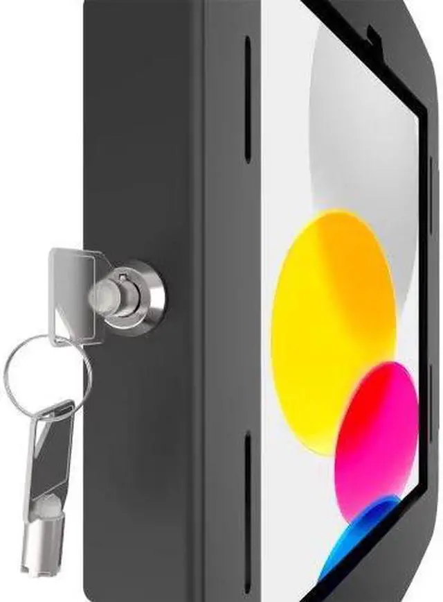 Alt view image 3 of 4 - Compulocks iPad 10.9" 10th Gen Space Enclosure Core Counter Stand or Wall Mount Black