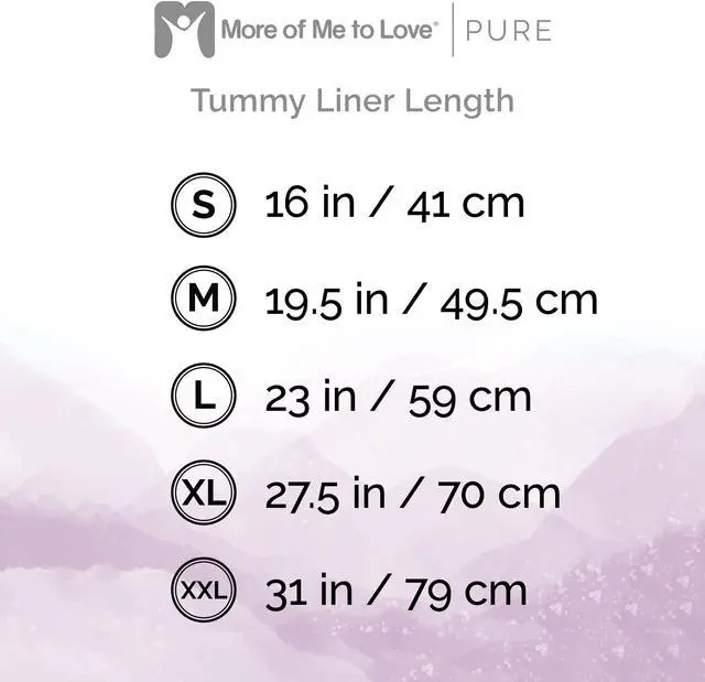 Alt view image 2 of 6 - More of Me to Love Organic Cotton Tummy Liner 4-Pack Small (2 x Pearl White and 2 x Stone Gray)