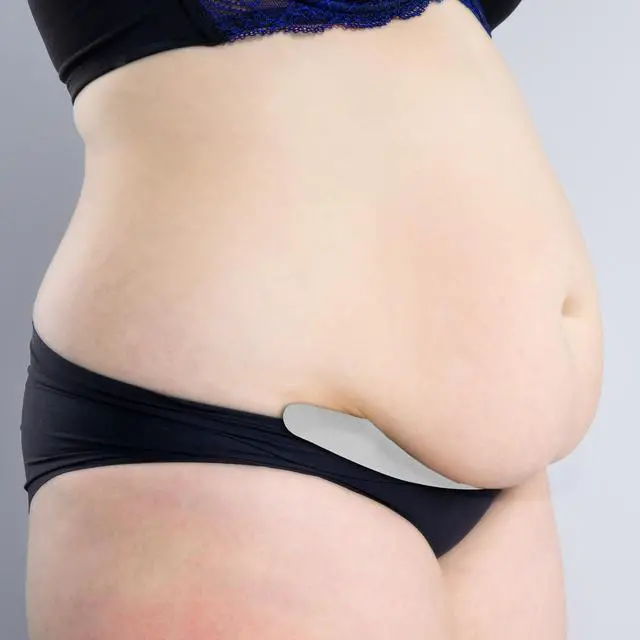 Alt view image 4 of 6 - More of Me to Love Organic Cotton Tummy Liner 4-Pack Small (2 x Pearl White and 2 x Stone Gray)