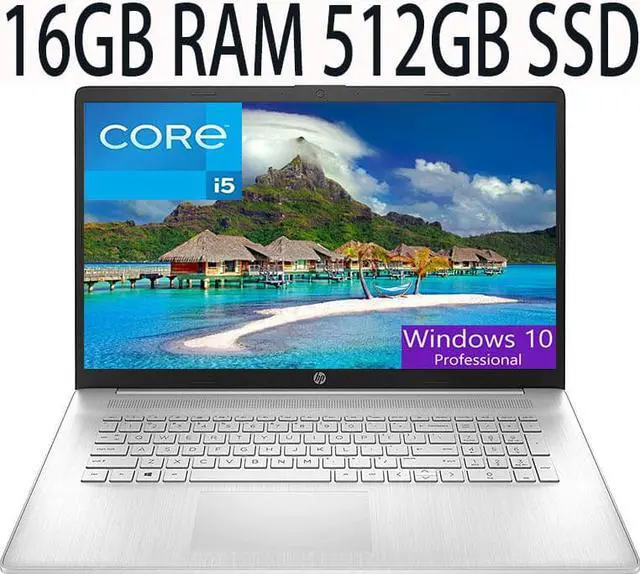Main image of HP 15 Laptop, 11th Gen Intel Core i5-1135G4 4-Cores Processor, Intel Iris Xe Graphics, 16GB DDR4  512GB PCIe SSD, 15.6" HD Touchscreen, WiFi, USB, Bluetooth, HDMI, Webcam, Windows 10 Pro