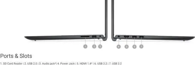 Alt view image 2 of 6 - Dell Newest Inspiron 3511 15 Laptop, 10th Gen Intel Core i5-1035G1 4-Cores Processor, Intel UHD Graphics, 32GB DDR4  1TB PCIe SSD, 15.6" FHD Touchscreen, WiFi, Bluetooth, Webcam, Windows 11 Pro