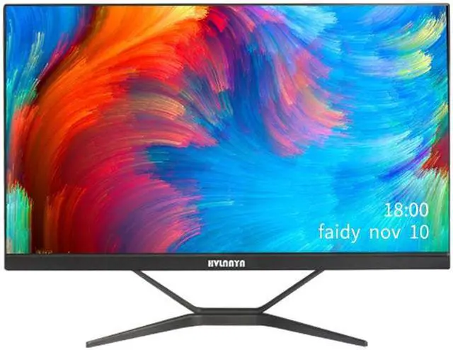 Main image of HVLANYN All In One Computer PC Desktop Set 23.8 inch Intel Core I5-12400 6-Core and 12-Thread 2.5GHz Brand New With SSD 256G