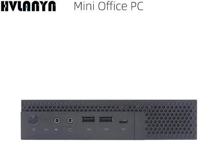 Alt view image 4 of 5 - HVLANYN Mini PC Windows 10 Pro,Intel Core I5-10400 8GB + 256GB Mini Desktop Computers Micro Computer Tower, Wi-Fi 5G, BT 4.0 USB 2.0 for Business Home Office