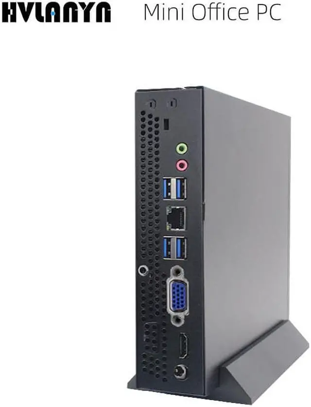 Alt view image 5 of 5 - HVLANYN Mini PC Windows 10 Pro,Intel Core I5-10400 8GB + 256GB Mini Desktop Computers Micro Computer Tower, Wi-Fi 5G, BT 4.0 USB 2.0 for Business Home Office