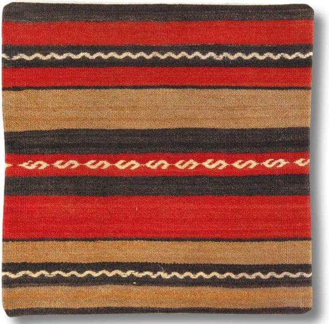 Canvello Vintage Hand Knotted Turkish Kilim Pillow - 20x 20