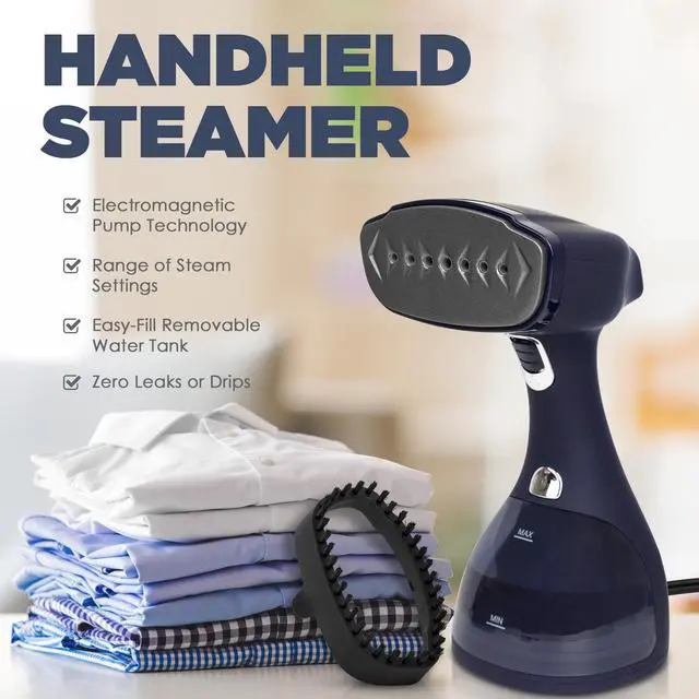 Alt view image 4 of 13 - Electrolux Portable Handheld Garment & Fabric Steamer, 1500 Watt Blue