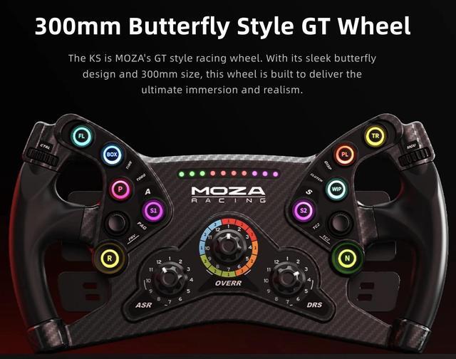 Alt view image 4 of 7 - MOZA Racing KS Steering Wheel