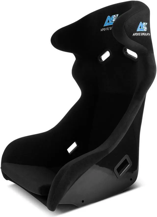 Alt view image 2 of 6 - Apevie Simulator - AS-M3 Sim Racing Seat - Black
