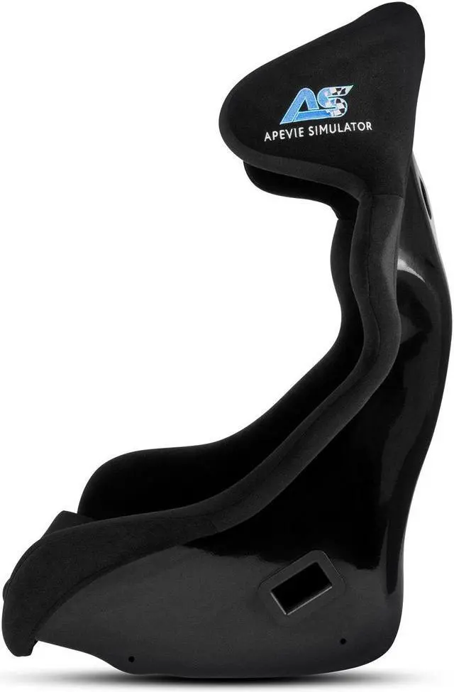 Alt view image 3 of 6 - Apevie Simulator - AS-M3 Sim Racing Seat - Black