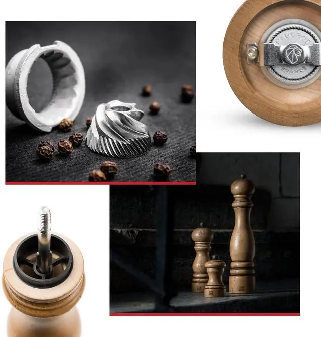 Alt view image 8 of 8 - Peugeot Paris Antique Pepper Mill, 8-3/4"