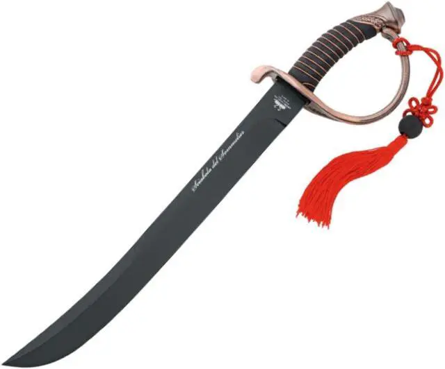 Main image of Boker Due Cigni Sabre Sommelier, Stainless Steel Black PTFE Blade Coating, Black