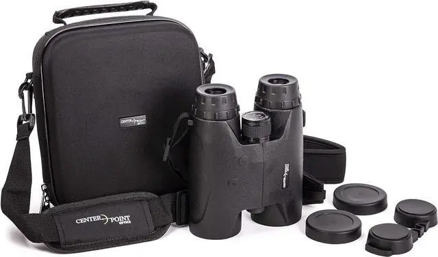 Alt view image 6 of 6 - Crosman Optics RFB842 Laser 8 x 42 Rangefinding Binoculars, Class 1 Laser <0.5mV
