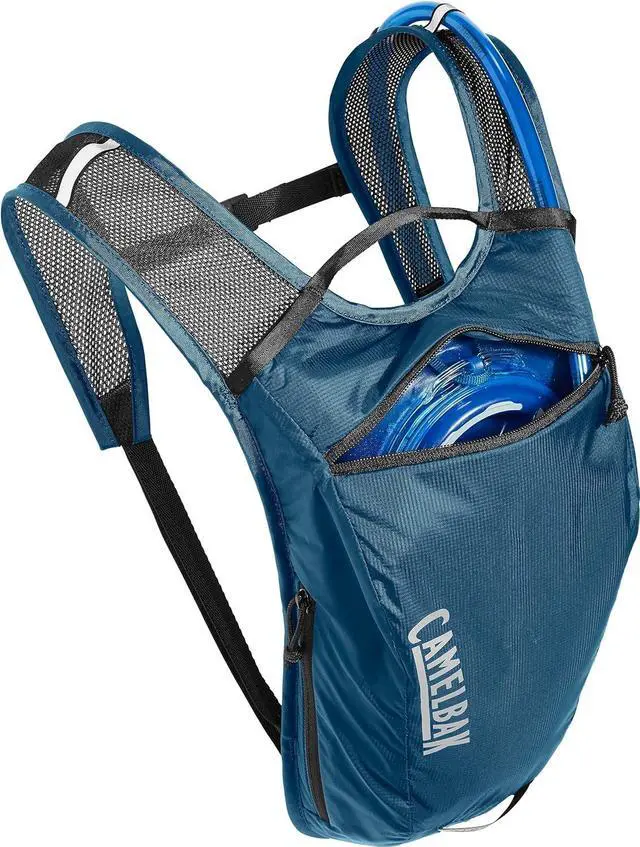 Alt view image 4 of 5 - CamelBak HydroBak Light 50oz Bike Hydration Backpack, Gibraltar Navy/Black