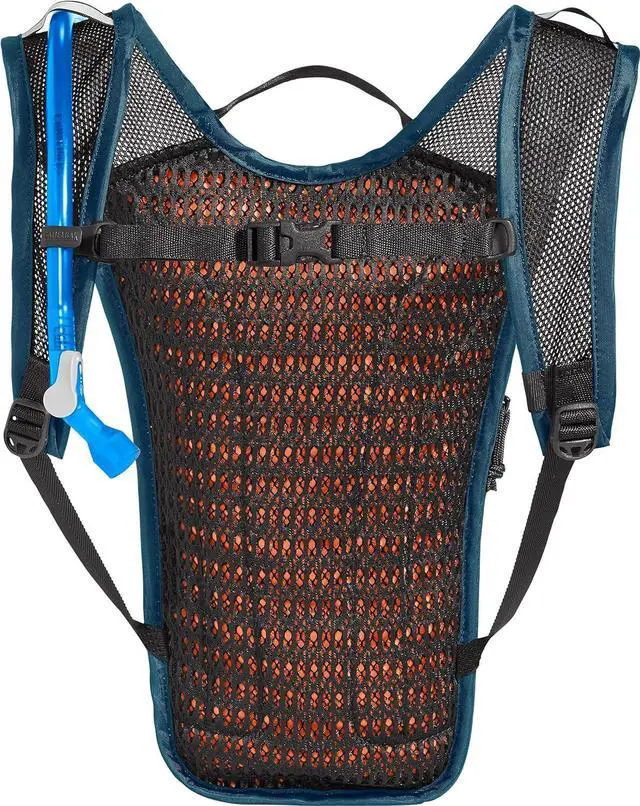Alt view image 2 of 5 - CamelBak HydroBak Light 50oz Bike Hydration Backpack, Gibraltar Navy/Black