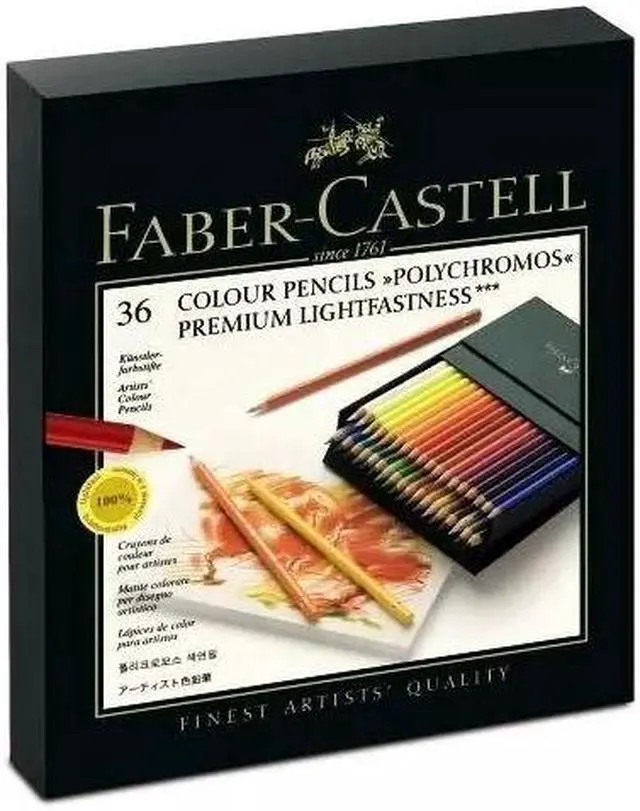 Alt view image 3 of 4 - Faber-Castell 110036 Classic Coloured Penacils, Set of 36
